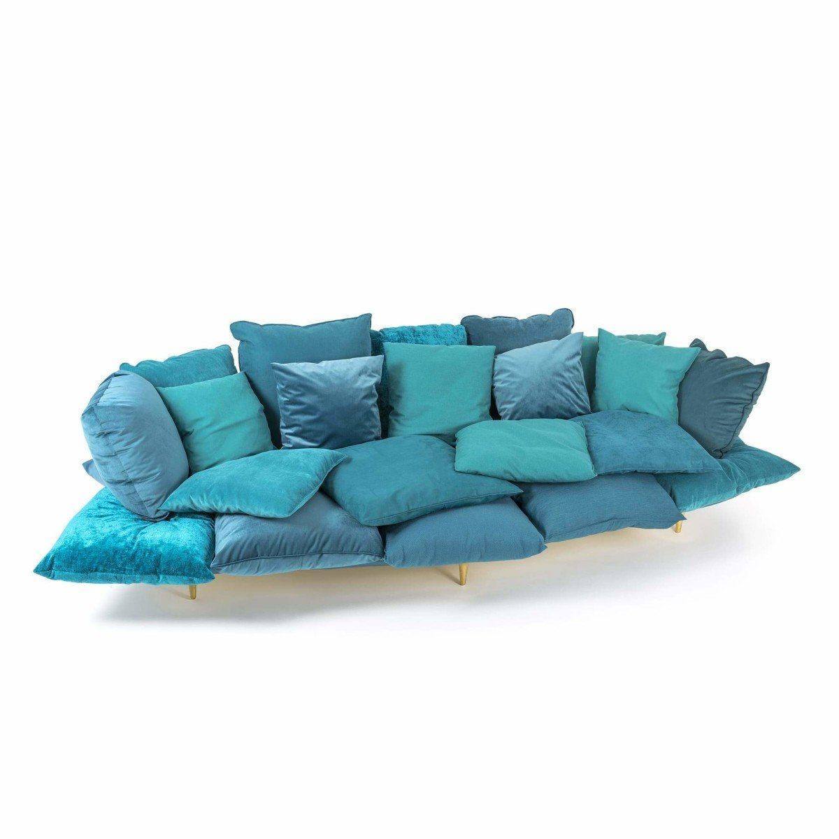 Canapé Comfy Sofa Blue de Marcantonio L / 300 cm - Seletti-The Woods Gallery
