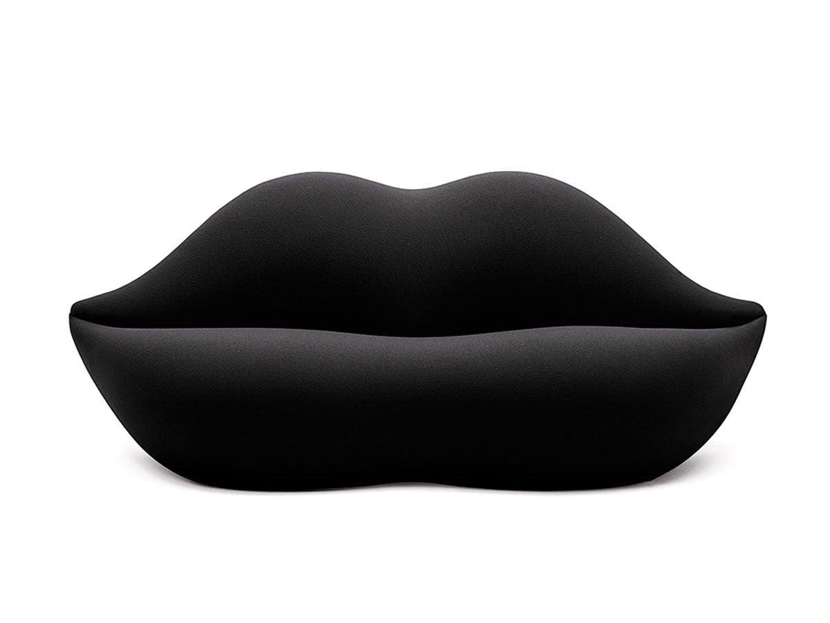 Canapé New Bocca Sofa unlimited edition de Studio 65 / L 212 cm - Gufram-Noir Black 501-The Woods Gallery