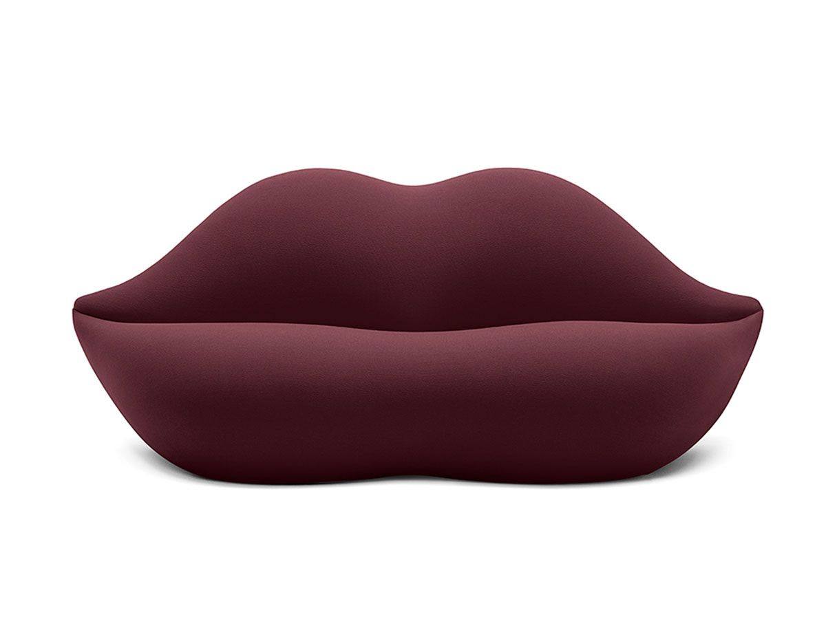 Canapé New Bocca Sofa unlimited edition de Studio 65 / L 212 cm - Gufram-Rouge Red 011-The Woods Gallery
