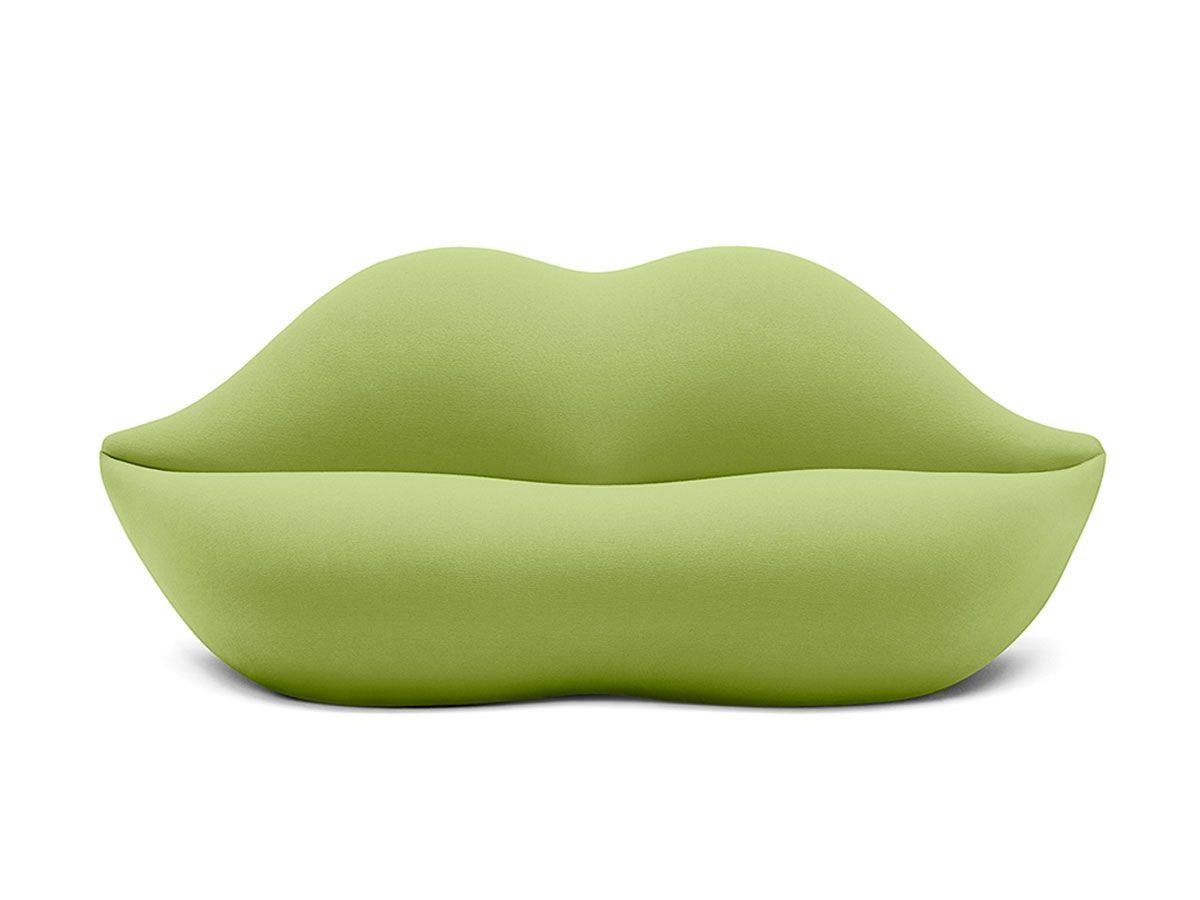 Canapé New Bocca Sofa unlimited edition de Studio 65 / L 212 cm - Gufram-Vert pomme Apple 711-The Woods Gallery