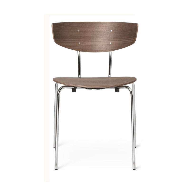 Chaise Herman - Ferm Living-Noyer-Chrome-The Woods Gallery