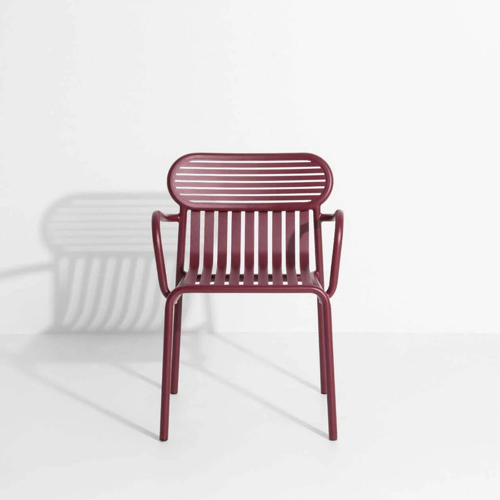 Chaise de jardin avec accoudoirs Week-End - Petite Friture-Bordeaux-The Woods Gallery