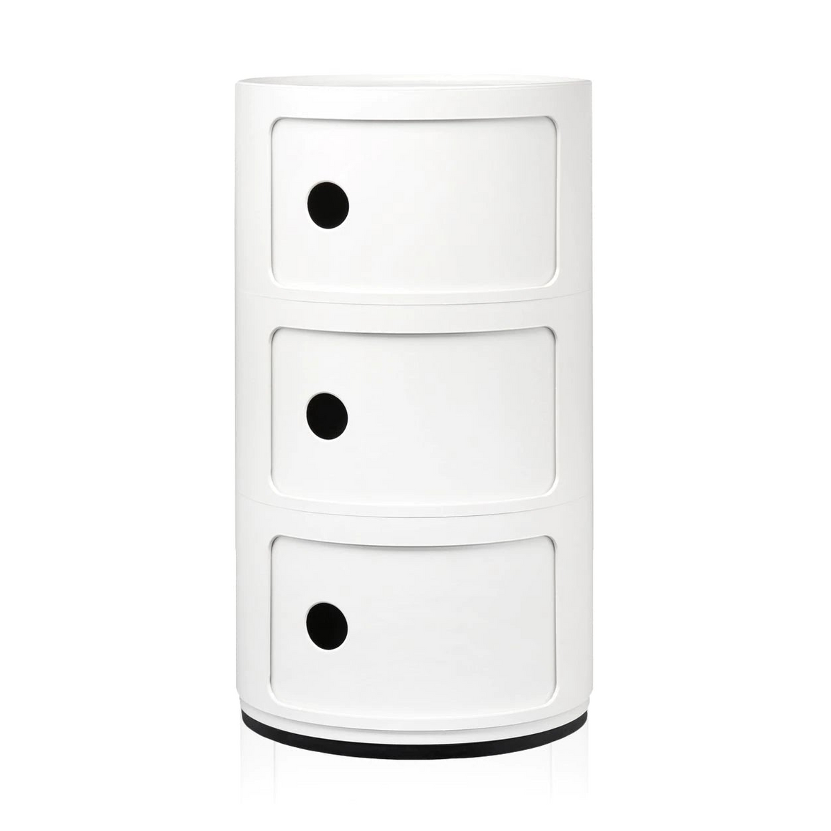 Componibili 3 Modules - Kartell-Classic Blanc-The Woods Gallery