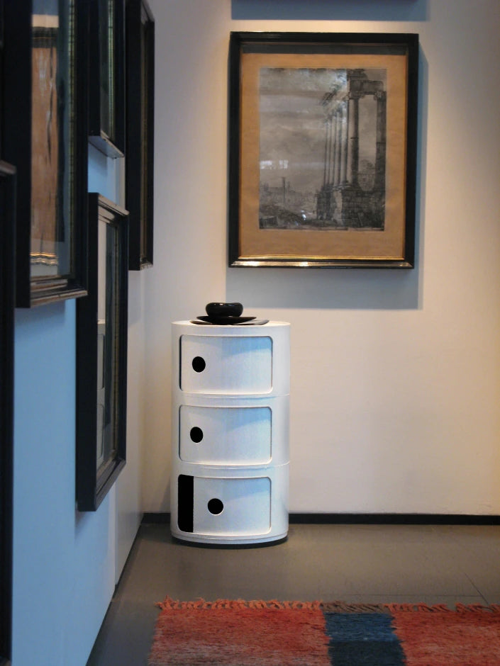 Componibili Big 3 modules - Kartell-Blanc-The Woods Gallery