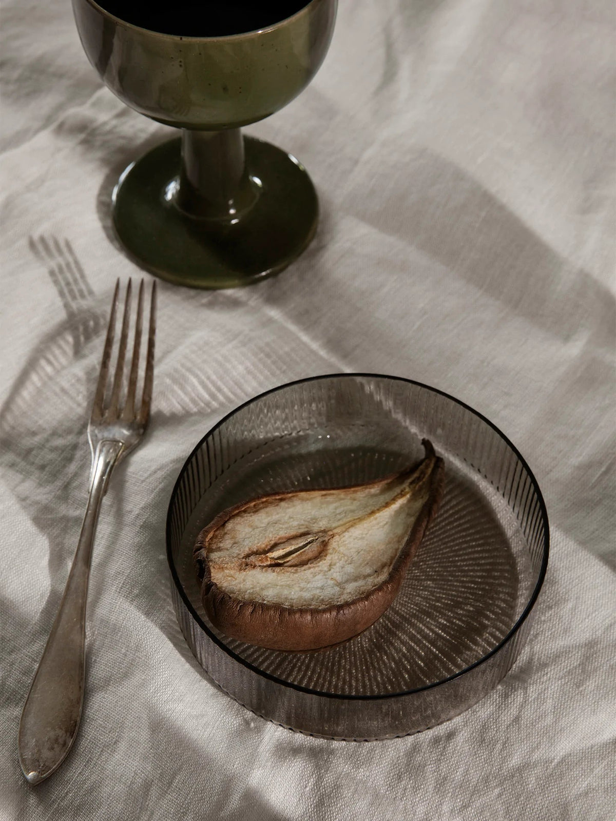 Coupelles Ripple de Trine Andersen - Ferm Living-Transparent-The Woods Gallery