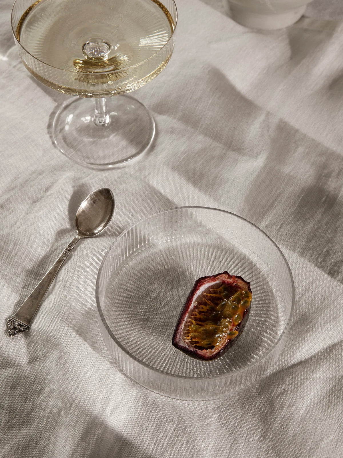 Coupelles Ripple de Trine Andersen - Ferm Living-Transparent-The Woods Gallery
