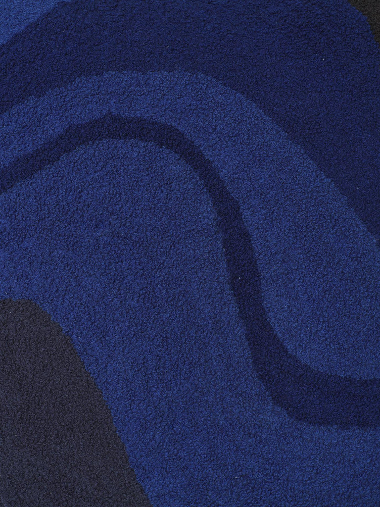 Coussin Vista Cushion Dark Blue de Trine Andersen - Ferm Living-The Woods Gallery