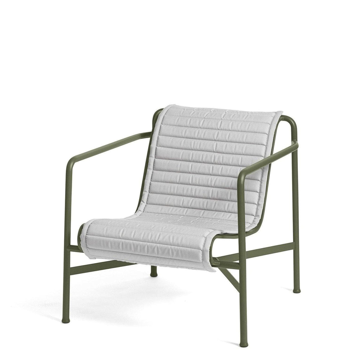 Coussin pour fauteuil Lounge Palissade - Hay-Gris ciel vue studio 3-The Woods Gallery