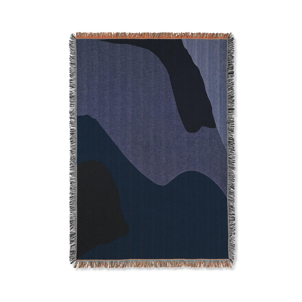 Couverture Plaid Vista Bleue de Trine Andersen - Ferm Living-The Woods Gallery