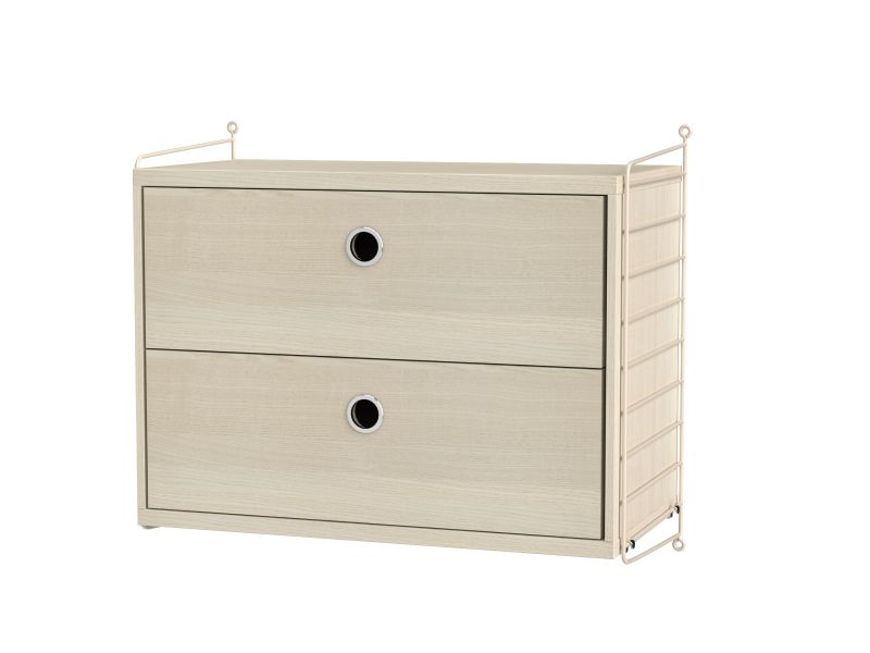 Ensemble Chambre A - String Furniture-Beige - Frêne-The Woods Gallery