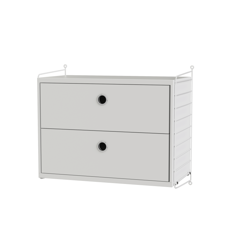 Ensemble Chambre A - String Furniture-Blanc-The Woods Gallery