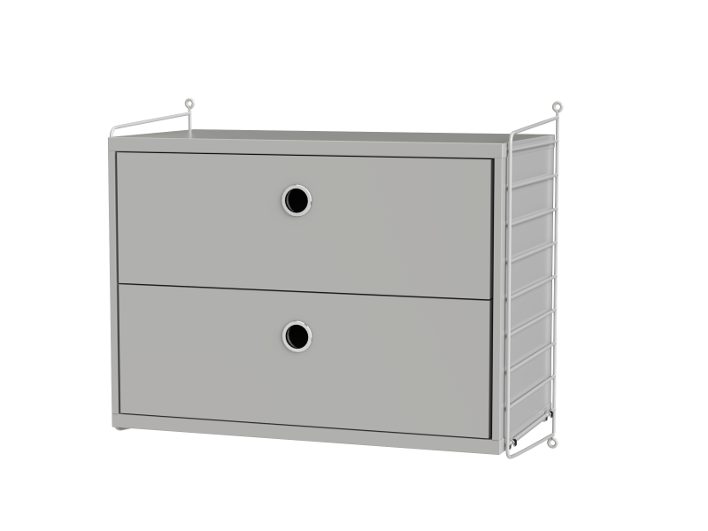 Ensemble Chambre A - String Furniture-Gris-The Woods Gallery