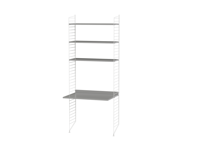 Ensemble Chambre d’enfant C - String Furniture-Blanc - Gris-The Woods Gallery