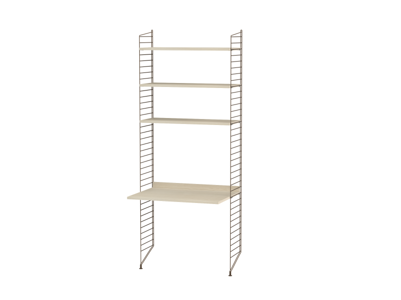 Ensemble Chambre d’enfant C - String Furniture-Marron - Frêne-The Woods Gallery