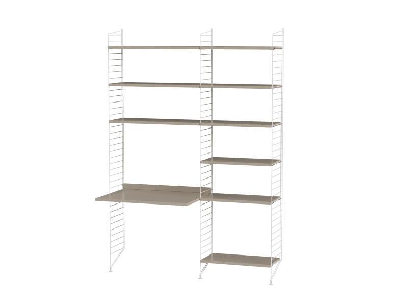 Ensemble Chambre d’enfant D - String Furniture-Beige - Blanc-The Woods Gallery