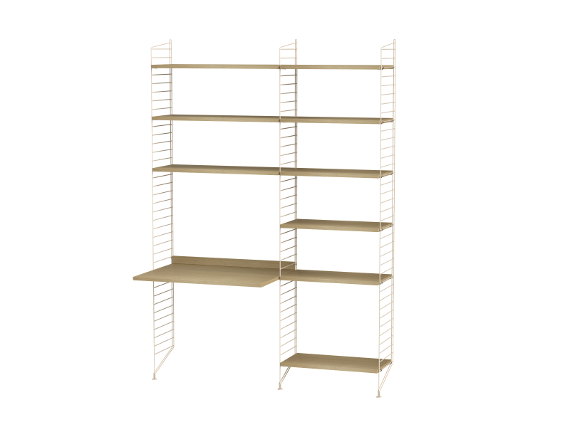 Ensemble Chambre d’enfant D - String Furniture-Beige - Chêne-The Woods Gallery