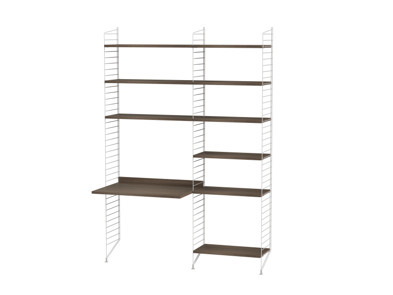 Ensemble Chambre d’enfant D - String Furniture-Gris - Noyer-The Woods Gallery