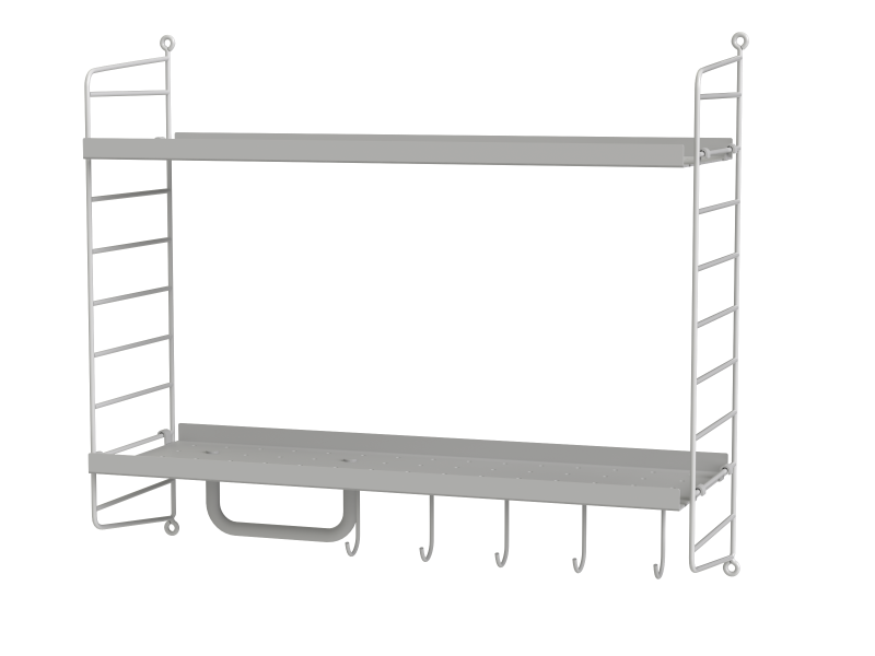 Ensemble Salle de bain E - String Furniture-Gris-The Woods Gallery