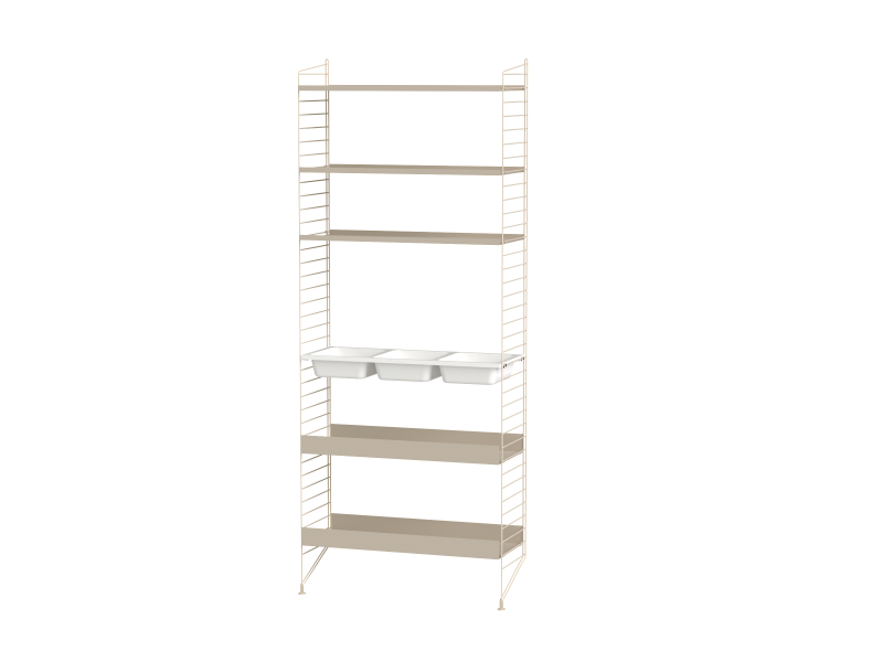 Ensemble Salle de bain L - String Furniture-Beige-The Woods Gallery
