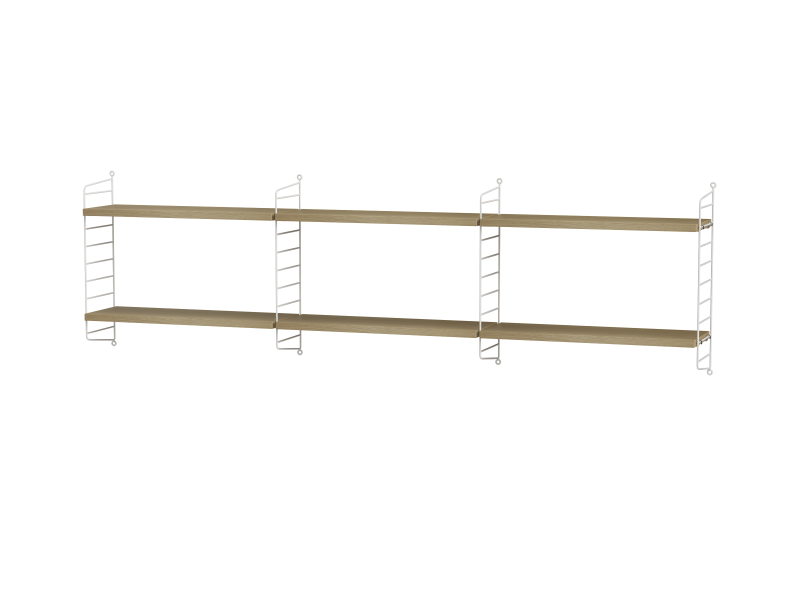 Ensemble de Chambre E - String Furniture-Blanc - Chêne-The Woods Gallery