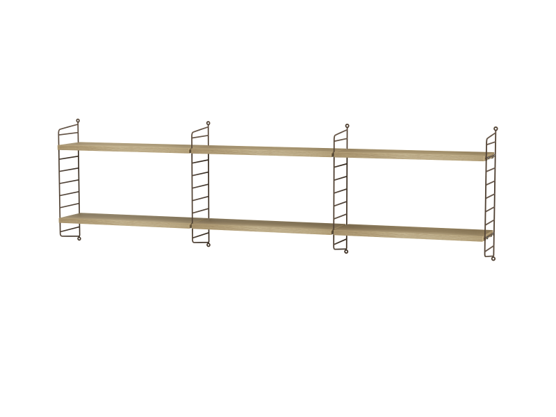 Ensemble de Chambre E - String Furniture-Marron - Chêne-The Woods Gallery