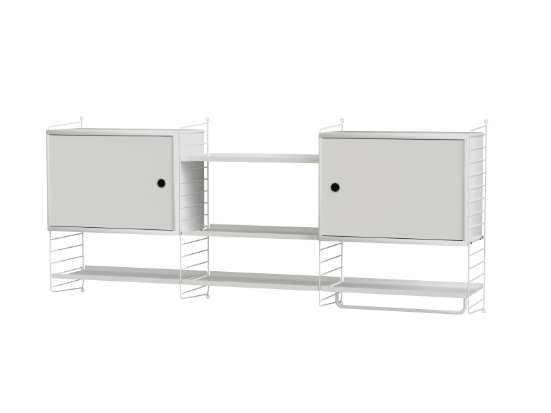 Ensemble de Cuisine M - String Furniture-Blanc-The Woods Gallery