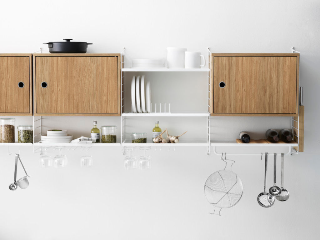 Ensemble de Cuisine M - String Furniture-Blanc-The Woods Gallery
