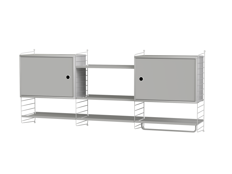 Ensemble de Cuisine M - String Furniture-Gris-The Woods Gallery