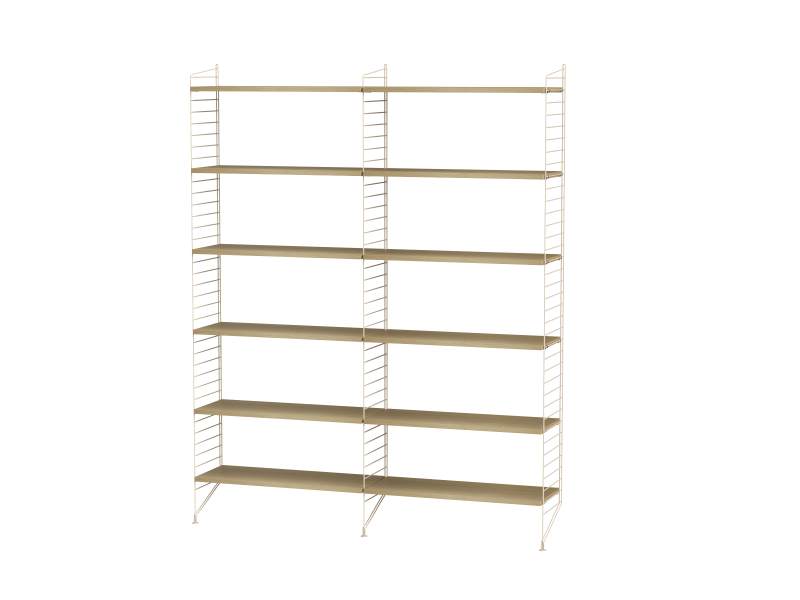 Ensemble de salon A - String Furniture-Beige-Beige-The Woods Gallery