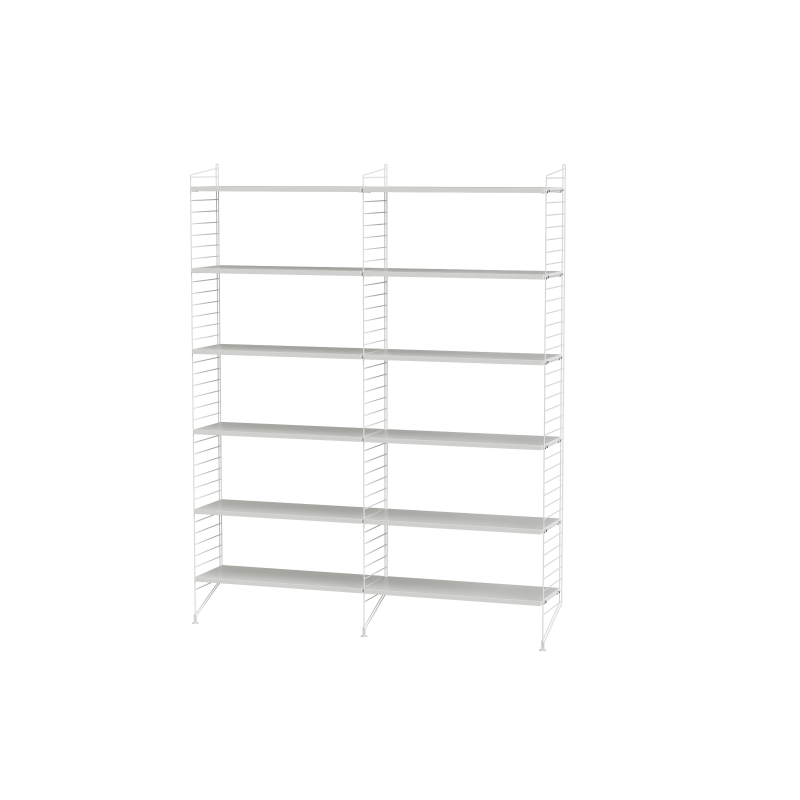 Ensemble de salon A - String Furniture-Blanc-Blanc-The Woods Gallery