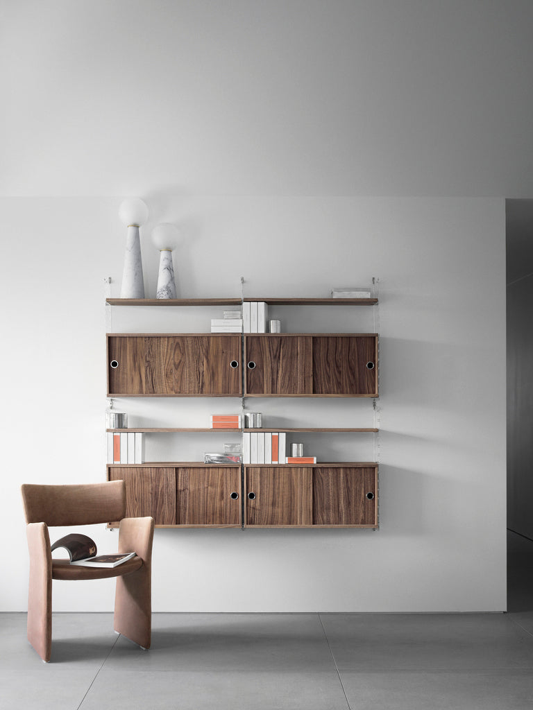 Ensemble de salon C - String Furniture-Plexiglas - Blanc-The Woods Gallery