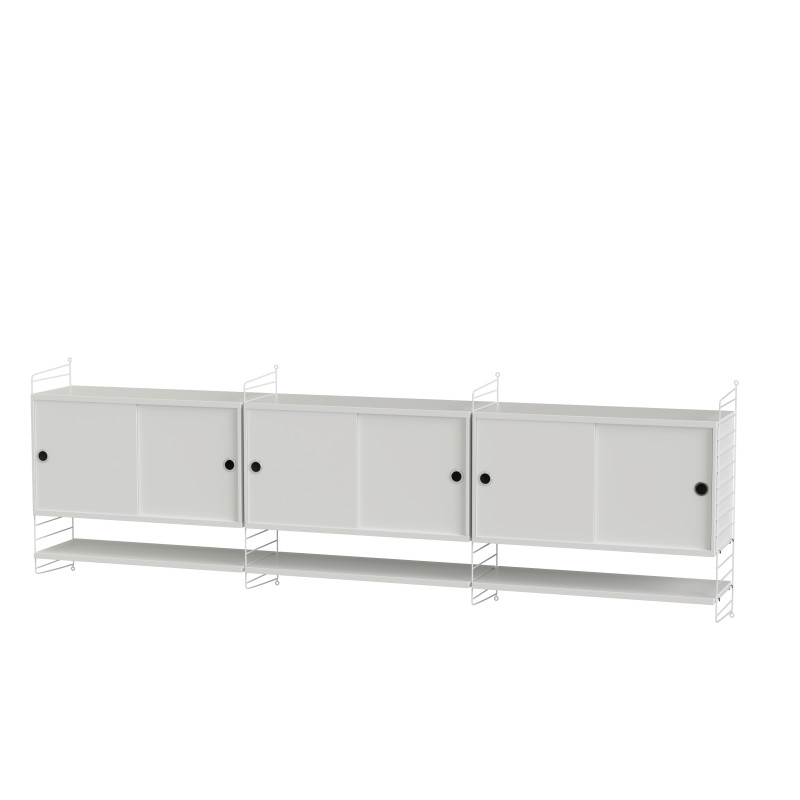 Ensemble de salon E - String Furniture-Blanc-The Woods Gallery