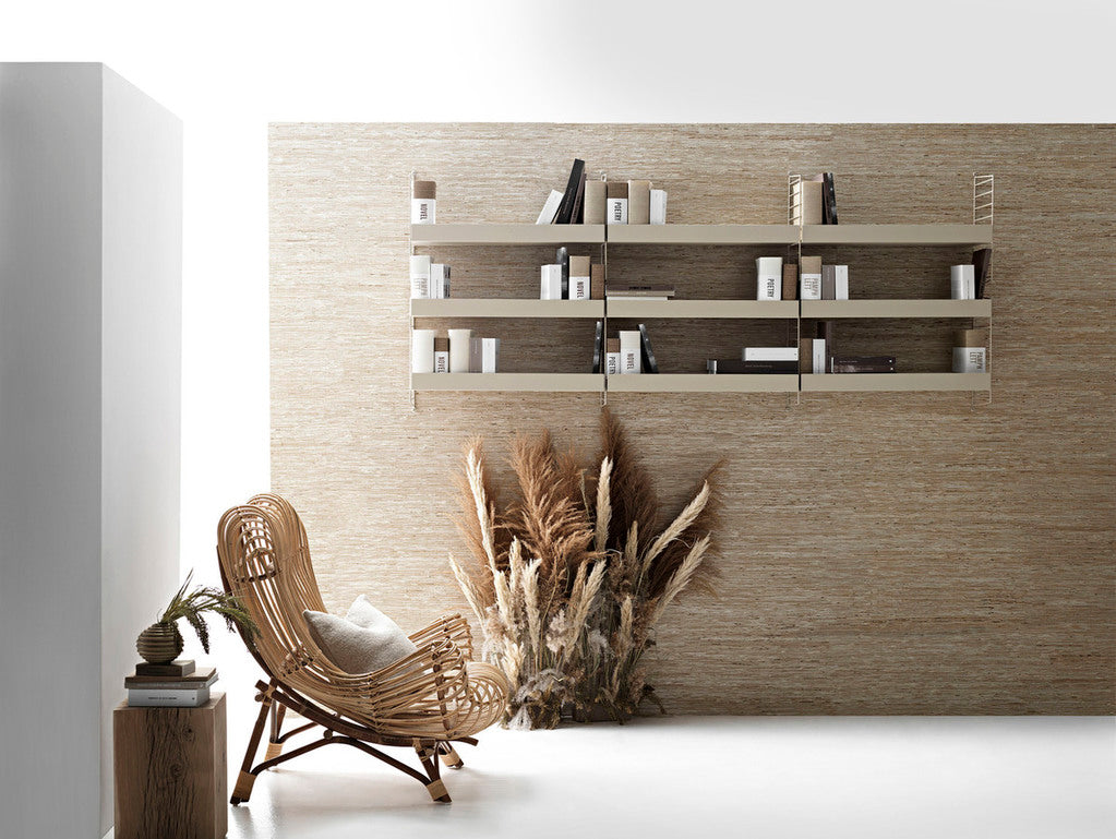 Ensemble de salon L - String Furniture-Blanc-The Woods Gallery