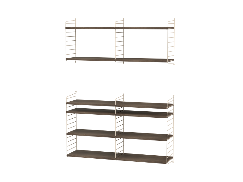 Ensemble de salon N - String Furniture-Beige - Noyer-The Woods Gallery
