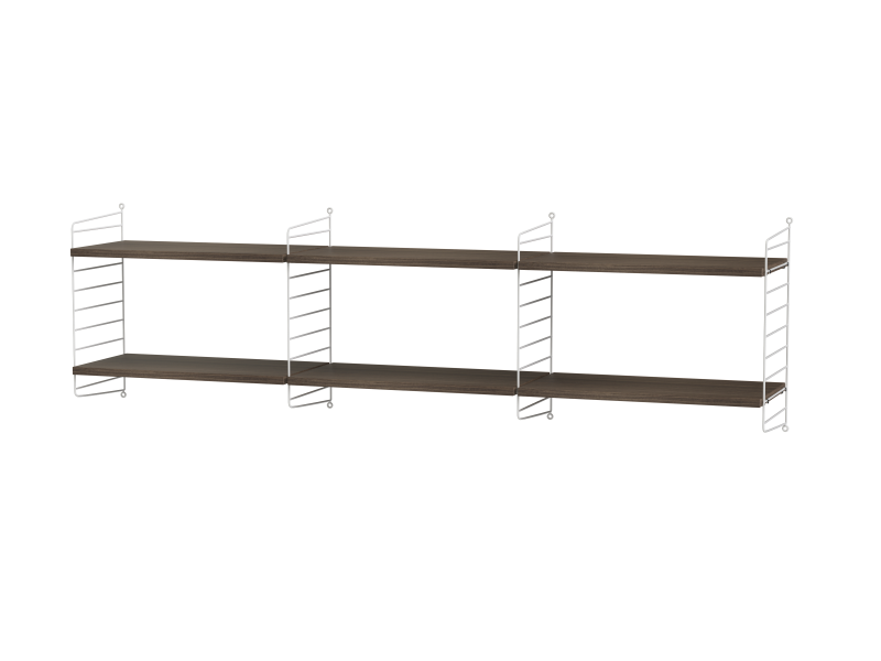Ensemble de salon O - String Furniture-Blanc - Noyer-The Woods Gallery