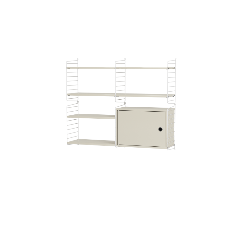 Ensemble de salon R - String Furniture-Beige - Blanc-The Woods Gallery