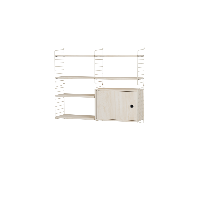 Ensemble de salon R - String Furniture-Beige - Frêne-The Woods Gallery
