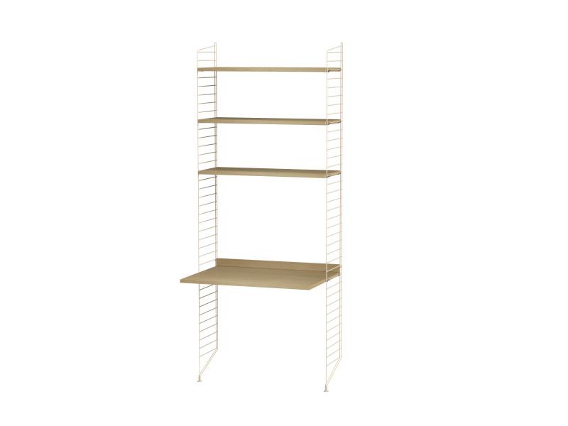 Espace de travail Workspace A - String Furniture-Chêne-Beige-The Woods Gallery