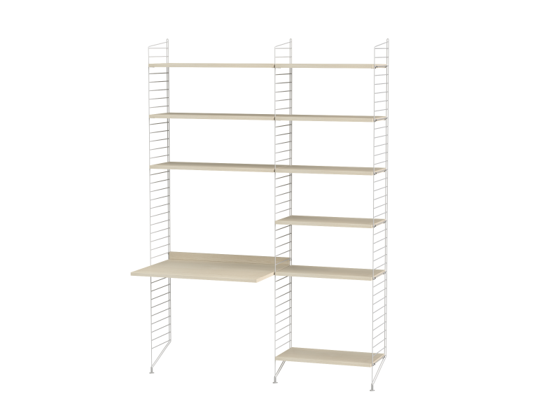 Espace de travail Workspace B - String Furniture-Beige-Beige-The Woods Gallery