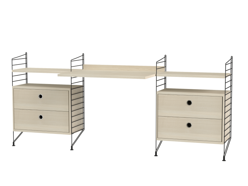 Espace de travail Workspace C - String Furniture-Beige-Beige-The Woods Gallery