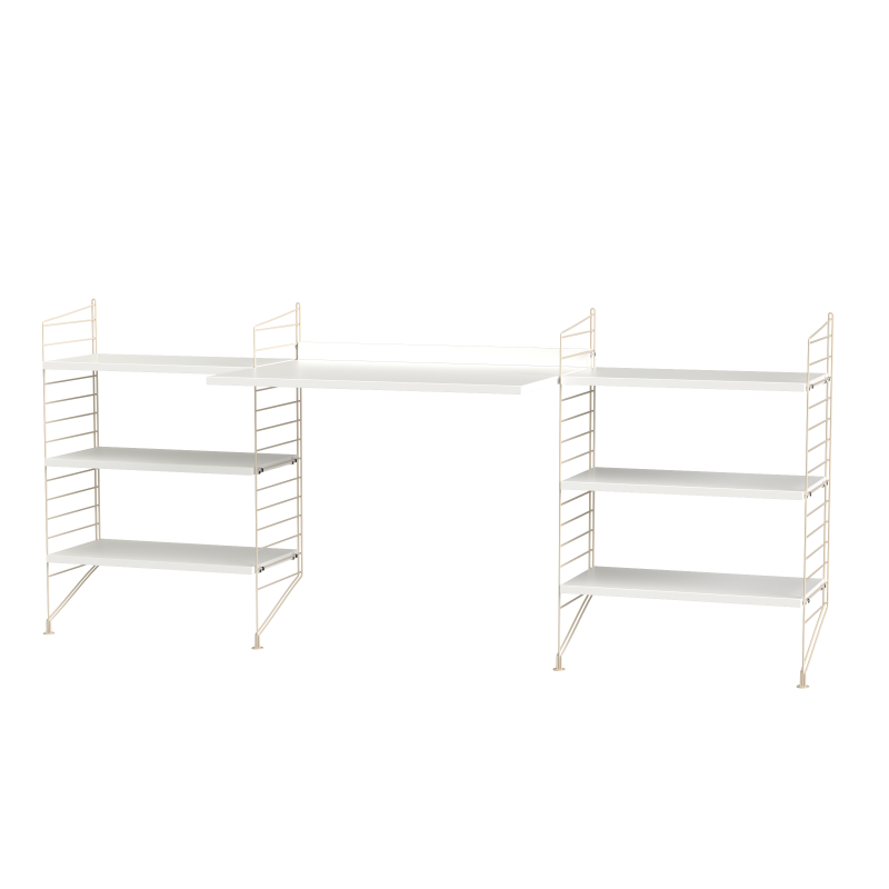 Espace de travail Workspace D - String Furniture-Beige-Beige-The Woods Gallery