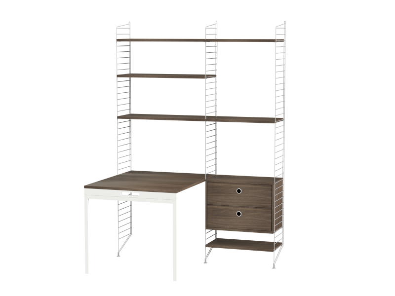 Espace de travail Workspace E - String Furniture-Beige-Beige-The Woods Gallery