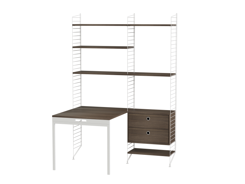Espace de travail Workspace E - String Furniture-Beige-Beige-The Woods Gallery