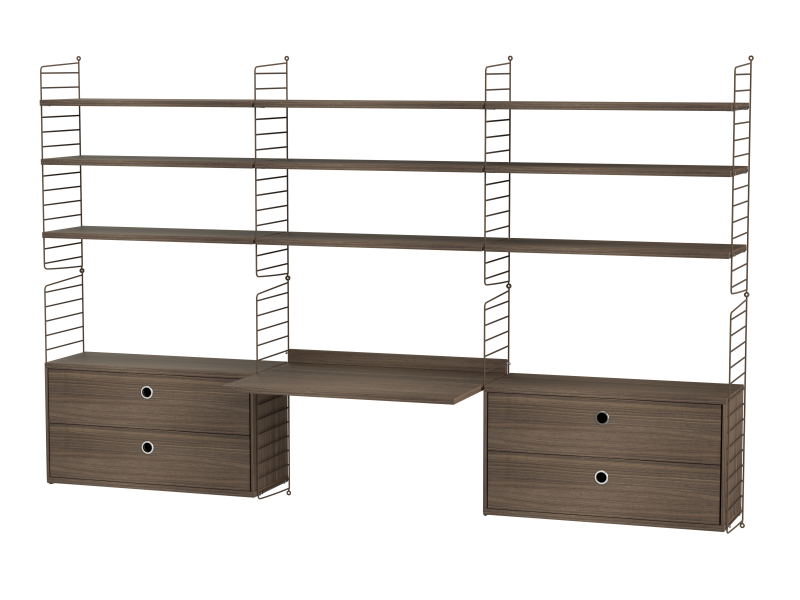 Espace de travail Workspace F - String Furniture-Beige-Beige-The Woods Gallery