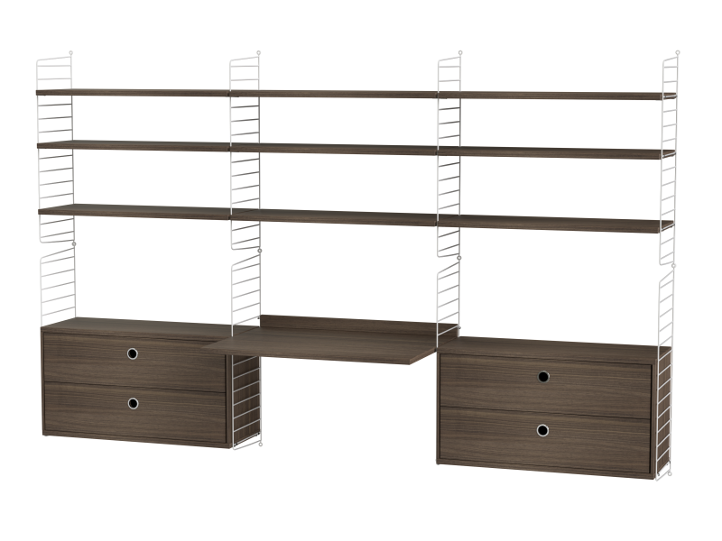 Espace de travail Workspace F - String Furniture-Beige-Beige-The Woods Gallery