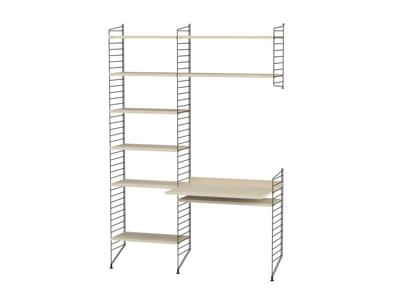 Espace de travail Workspace G - String Furniture-Beige-Beige-The Woods Gallery