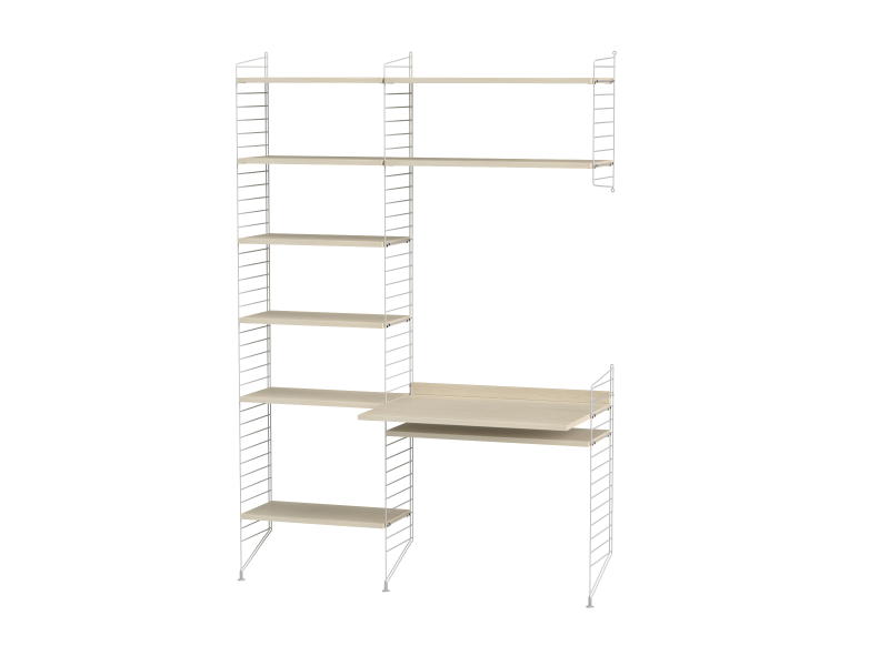 Espace de travail Workspace G - String Furniture-Beige-Beige-The Woods Gallery