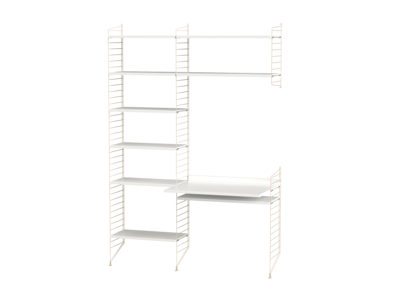 Espace de travail Workspace G - String Furniture-Beige-Beige-The Woods Gallery