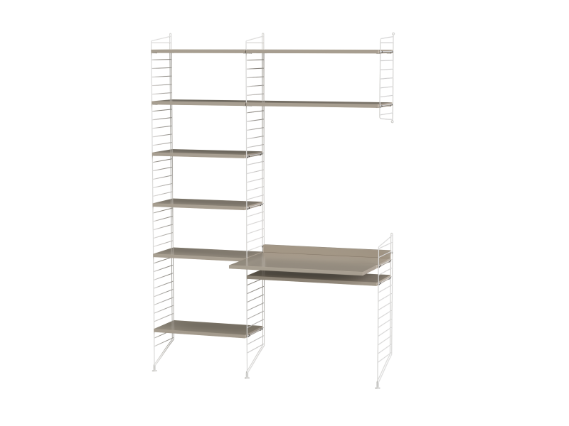 Espace de travail Workspace G - String Furniture-Beige-Beige-The Woods Gallery