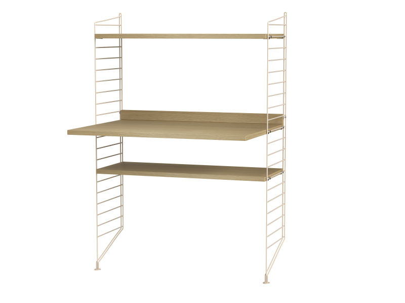 Espace de travail Workspace H - String Furniture-Beige-Beige-The Woods Gallery